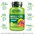 NATURELO Teen Multivitamin - Whole Food Multivitamin for Teenage Boys - Minerals Supplement for Active Kids - with Plant Extracts - Non-GMO - Vegan &