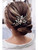 Unicra Bride Wedding Rhinestone Hair Pins Crystal Bridal Hair Pieces Wedding Hair Accessories for Women and Girls (Rose Gold)