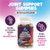 Joint Support Gummies - Glucosamine Plus Vitamin E Nature's Joint Support Supplement for Occasional Discomfort for Back, Knees & Hands - Cartilage &