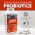 Berkley Jensen Natural 10 Strain Probiotic Supplement Capsules with 10mg B. Longum, Loaded with Live Strains & Beneficial Gut Flora, for Digestive &