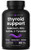 NutraChamps Thyroid Support & Adrenal Support Supplement 2-in-1 Formula with Iodine & Ashwagandha for Energy, Metabolism, Focus, Adrenal Fatigue & St