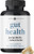 Nuven Naturals All-in-One Gut Health w/Probiotics, Prebiotics, Digestion-Supporting Herbs, and Adaptogens - Leaky Gut Repair Formula to Support Gut L