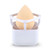 Makeup Sponge Blender Holder Travel Carrying Case Sponge Drying Rack Stand Holder Egg Powder Puff Drying Shelf Cute(NO SPONGE INCLUDED)