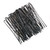 Leline's Black Hair Pins 50 Pieces U Shaped, Bun Hair Pin Kit for Women Girls, 2.4 inches