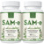 Kanacoufce 1100mg SAM-e (S-Adenosyl-L-Methionine), SAM e Supplement for Mood, Joint & Liver, Highest Concentration of Active S,S Form Same, Vegan, 12