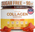 Sugar-Free Marine Collagen Gummies (90 Collagen Chews) Potent 500mg Collagen Gummy for Hair Growth, Healthier Skin & Nails, Pore Reducer & Elasticity