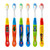 Brush Buddies Hot Wheels Toothbrush for Kids, Kids Toothbrushes, Toothbrush Pack, Soft Bristles for Kids, Toddler Ages 2-4, 6PK