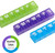 EZY DOSE Weekly (7-Day) Pill Organizer, Daily Vitamin Planner, Medicine Container, Case for Supplements and Fish Oils, Medium Compartments, Colors Ma