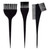 Bodico 3-pc Hair Coloring Brushes, Black