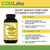 CGMLABS Non Acidic Vitamin C Dietary Supplement 1500mg with Calcium. Gentle on Stomach, Immune/Bone Support (500)