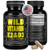 Wild Foods 5000iu Vitamin D3 + K2 | (100mcg Mk7) with Black Pepper Extract, Plant-Based, Non-GMO, Soy & Gluten-Free | Dietary Supplement | Made in US