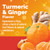 Emergen-C Citrus-Ginger Fizzy Drink Mix, Turmeric and Ginger, Immune Support, Natural Flavors with High Potency Vitamin C, 18 Count