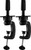Adjustable Wig Head & Mannequin Stand Holder, C-clamp Table Top Clamp Stand training Head by Tifara Beauty (2 Pack)
