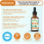 Why Not Natural Organic Vitamin D3 K2 (MK-7) Liquid Drops, 5000 IU of sublingual D3 with Coconut MCT Oil, for Strong Bones and Teeth, Heart and Immun