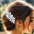 Yean Crystal Bridal Hair Comb Silver Wedding Hair Piece Rhinestone Hair Accessories for Women and Girls