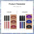 Kilshye Glitter Lipstick Set Matte Liquid Lipsticks Mini 3Pcs Shimmer Lip Glaze High Pigment Lipgloss Sets Long Lasting Lips Makeup for Women and Gir