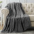Utopia Bedding Fleece Blanket Throw Size Grey 300GSM Luxury Anti-Static Fuzzy Soft Microfiber Blanket for Couch, Sofa and Bed (50x60 Inch)