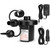 AGPTEK Electric Air Pump,Portable Air Pump with 3 Nozzles, 4.5kPa Quick-Fill,110V AC/12V DC Inflator/Deflator Pumps for Outdoor Camping, Inflatable A