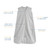 HALO SleepSack, 100% Cotton Wearable Blanket, Swaddle Transition Sleeping Bag, TOG 0.5, Heather Grey, X-Large, 18-24 Months