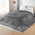 Bedsure GentleSoft Oversized King Big Blanket 120"x120" - Extra Large Soft Fleece Blankets for Bed, Sofa, Couch, Travel, Camping, Party, Giant Huge T