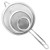 3Pcs Super Wire Extra Fine Mesh Strainer with Handle, Small Medium Large Size Sifter Metal Strainer Set, Stainless Steel Sieve Fine Mesh Strainers fo