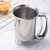 1000ml Stainless Steel Pancake Batter Dispenser, Handheld Pancake Batter Pourer with Spout Squeeze Handle for Cupcakes Belgian Waffles Crepes Muffin