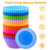54 Pack Silicone Muffin Cups, Selizo Silicone Cupcake Baking Cups Reusable Muffin Liners Cupcake Wrapper Cups Holders for Muffins, Cupcakes, and Cand