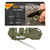 Smiths 50984 Pocket Pal Mini Tactical Knife Sharpener - OD Green - 2 Stage Sharpener & Diamond Sharpening Rod - Outdoor Hunting Knife & Hook Sharpen