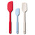 OXO Good Grips 3 Piece Silicone Spatula Set, One Size, Multi, Multicolor