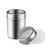 1Pcs Stainless Steel Powder Sugar Shaker Duster with Lid, Fine Mesh Shaker Powder Cans for baking soda Cocoa Cornstarch Coffee Flour ect