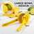 Zulay Kitchen Metal Lemon Squeezer - Handheld Lemon Juicer Squeezer - Easy to Use Citrus Juicer - Manual Press for Extracting the Most Juice Possible