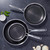 HENCKELS Paradigm 5-pc Cookware Set, Nonstick Frying Pan and Silicone Utensil Set, 3-Ply Stainless Steel Skillets for Induction Cooktop, Gas & Electr