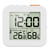 ?????? Digital Timer Shower Clock with Alarm, Bathroom Kitchen Wall Clock, White
