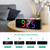 ORIA Projection Alarm Clock for Bedroom, Digital Clock Projector on Ceiling, 7.9'' LED Alarm Clock with 180° Rotatable Projector, 12/24H, Adjustable