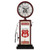 Lily's Home Old Fashioned Route 66 Gas Pump Mantle Clock, Silent-Non-Ticking with Quartz Movement, Makes an Ideal Gift for Antique Sign Collectors, B