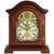 Bedford Clock Collection Redwood Mantel Clock with Chimes