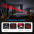 AMIR Projection Alarm Clock for Bedroom Ceiling, Digital Clock with 180° Projector, 5 Level Brightness, Snooze, Night Mode, USB Charger, Loud Alarms