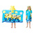Despicable Me Minions Bath/Pool/Beach Soft Cotton Terry Hooded Towel Wrap, 24" x 50", By Franco Kids