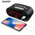 Sharp Digital Easy to Read Alarm Clock with 2 AMP High-Speed USB Charging Power Port - Charge Your Phone, Tablet with a high Speed Charge! Simple, Ea