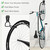 Housolution Bike Wall Mount with Fixed Hook, [4 Pack] Heavy Duty Bike Storage Rack, Bike Rack Vertical Stand for Garage - Easily Hang/Detach - with S