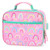mibasies Kids Lunch Box for Girls Toddler, Insulated and Reusable Lunch Bag for School, Pink Rainbow