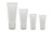 20PCS Empty Refillable Translucent Frosted Plastic Travel Cosmetic Make up Soft Tubes Container Bottle with Flip Cap Shower Lotion Cleanser Packing S