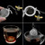 Stainless Steel Mesh Tea Infuser, 2.1 inch Tea Ball with Honey Bee Pendant Tea Strainer Tea Diffuser Tea Steeper for Filtering Tea,Tea Infusers for L