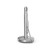 simplehuman Tension Arm Standing Paper Towel Holder, Heavy-Duty, Easy One-Handed Tear, Kitchen Countertop, Brushed Stainless Steel