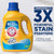 ARM & HAMMER Plus OxiClean Clean Meadow, 77 Loads Liquid Laundry Detergent, 100.5 fl oz