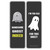 Creanoso Funny Ghost Sayings Bookmarks (2-Sets X 6 Cards)  Daily Inspirational Card Set  Interesting Book Page Clippers  Great Gifts for Adults an
