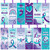 Haooryx Suicide Prevention Awareness Bookmarks - 123Pcs Teal Purple You are Not Alone Never Give Up Stay Tomorrow Needs You Book Marks for Suicide Pr