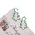 30 Pcs Christmas Tree Shaped Paper Clips Bookmark Metal Art Clips Office Supplies Set Binder Folders Metal File Holder for Notebooks Scrapbooks File