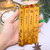 Honbay 8PCS Vintage Bamboo Bookmark Chinese Carving Blossom Bookmark with Tassel Reading Page Markers for School Office Supplies or Book Lovers (4 St