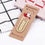 Pokinge 6 Pcs Cute Cat Bookmarks, Gold Metal Cartoon Cat Bookmark Creative Student Stationery Office Supplies for Work and Study Lovely Gifts for Kid